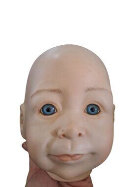 Lee Middleton1983 Kathryn A. Jasinski Prince William Doll Head Blue Eyes Porcela